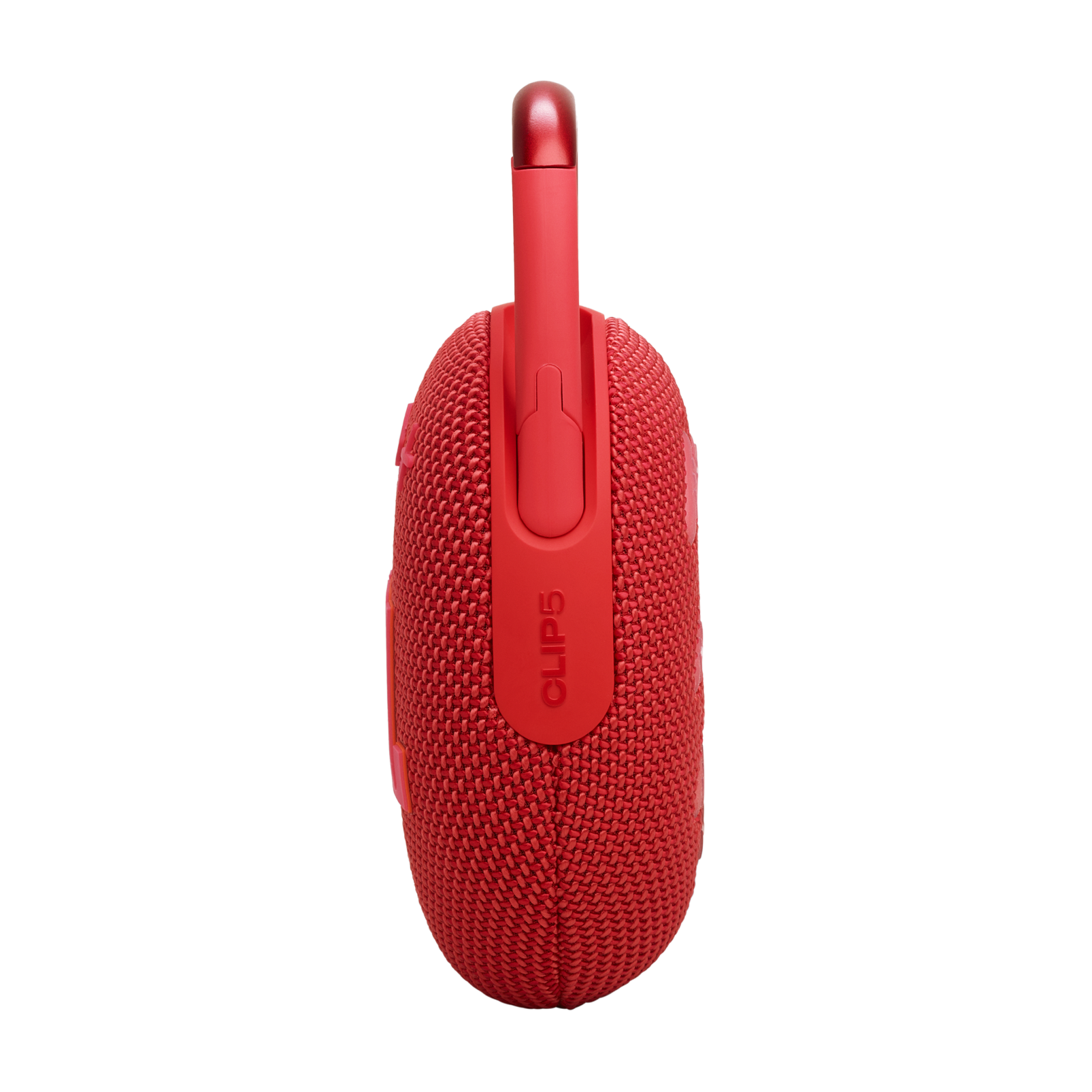 Bocina portátil JBL clip5 color rojo resistente al agua y polvo
